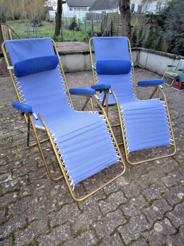 Paire chaise relax - de, lafuma